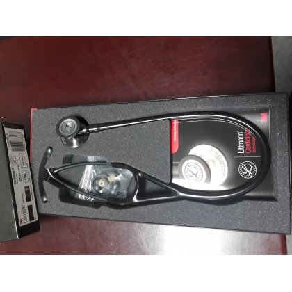 3M Littmann Cardiology IV Stethoscope - Black smoke chestpiece 6162